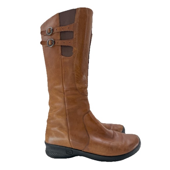Keen Shoes - Keen Bern Baby Boot Size 10.5 41 Brown Leather  Zip Adj Buckle SEE PHOTOS